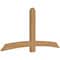 Ekena Millwork Bellingham Timber Gable Bracket, Western Red Cedar, 84"W x 42"H x 3 1/2"D x 5 1/2"F, 12/12 Pitch GBW084X42X0406BEL00SWR - alternate 3